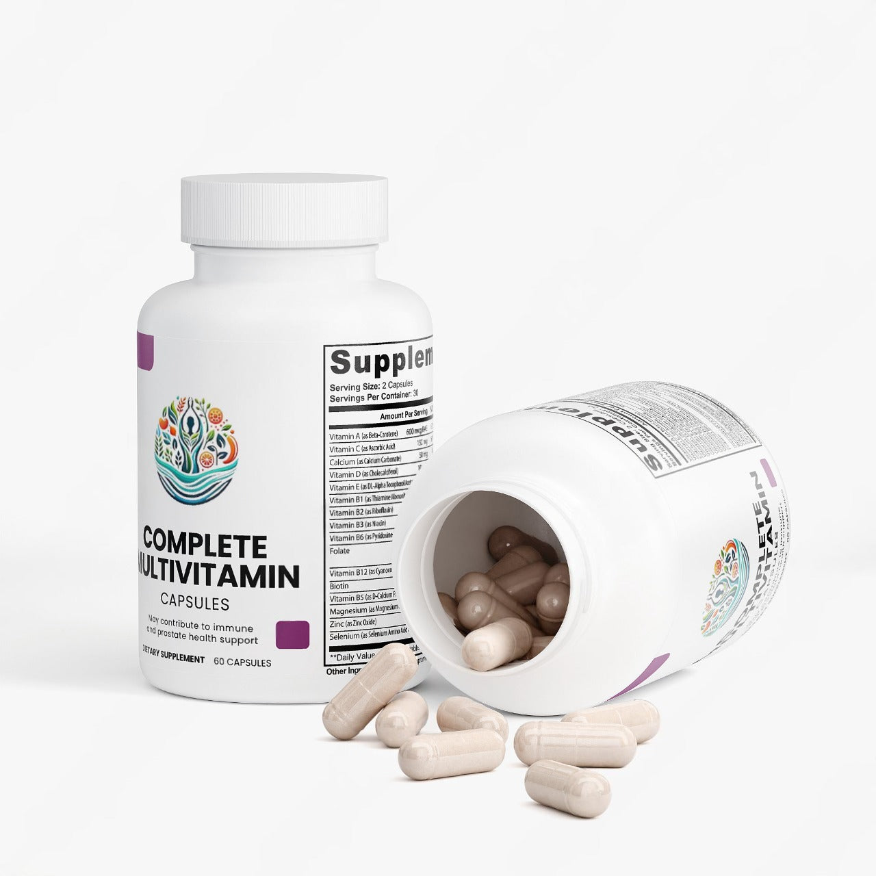 HealU Complete Multivitamin | Daily Vitamins & Antioxidants