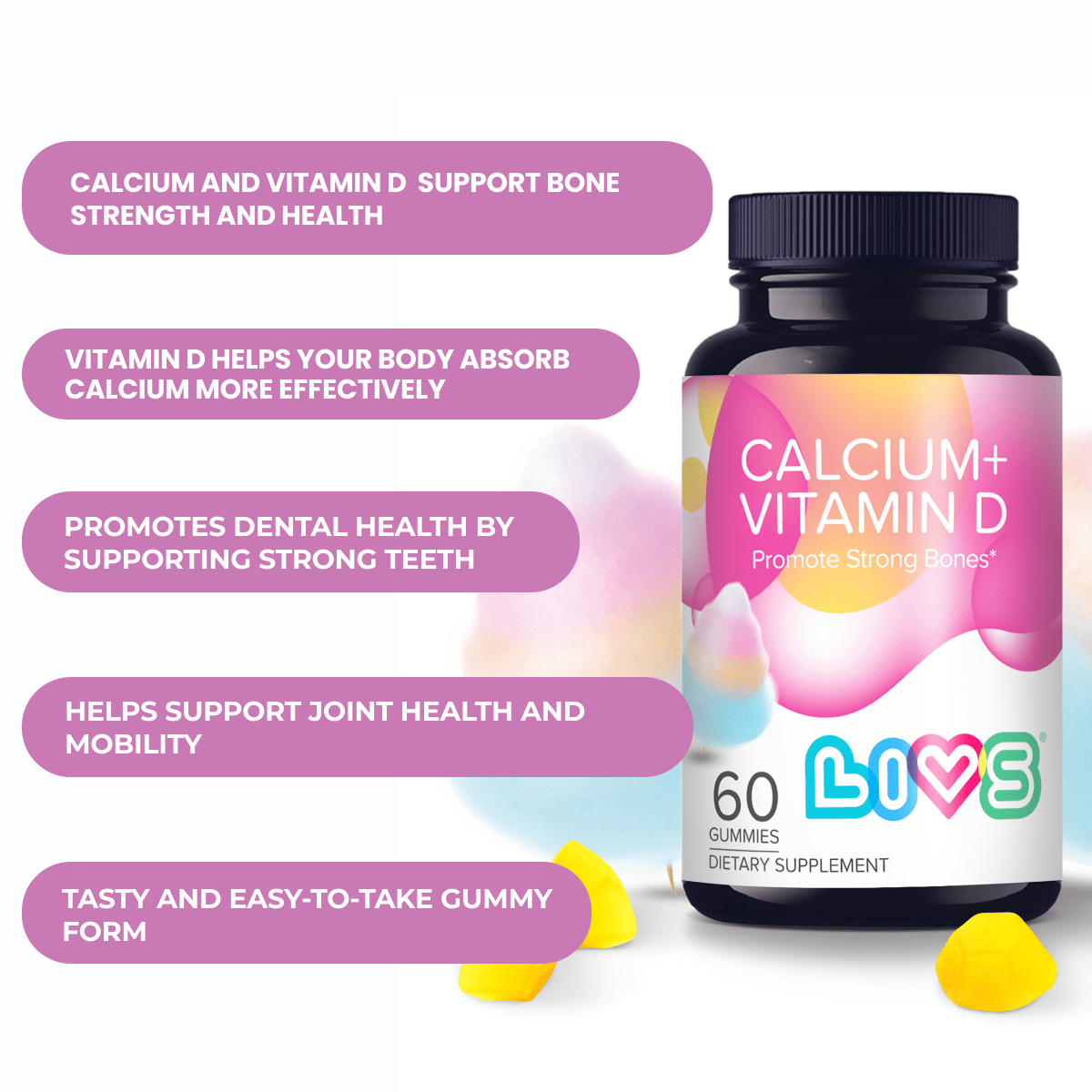 Calcium + Vitamin D - HealU