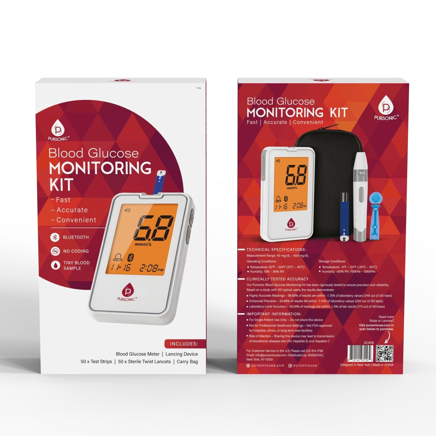 Blood Glucose Monitoring Kit โ Fast, Accurate & Convenient Care at Your Fingertips - HealU