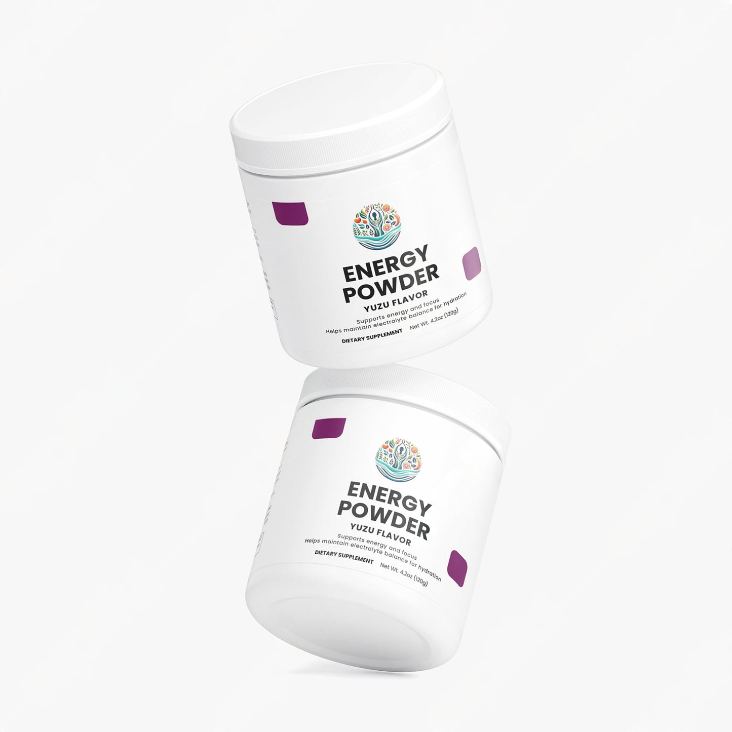 HealU Energy Powder | Yuzu Flavor Sugar-Free Boost