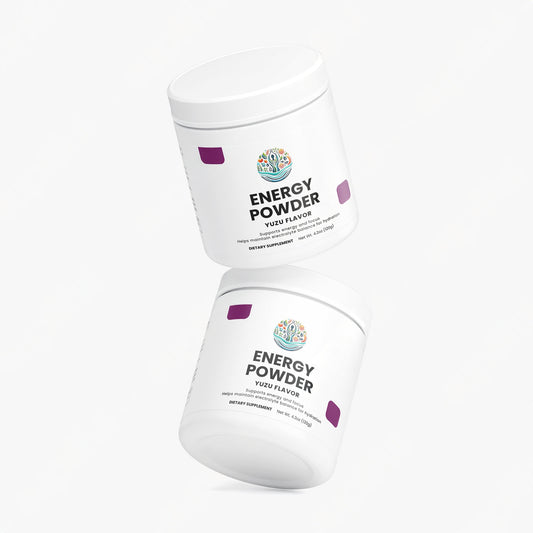 HealU Energy Powder | Yuzu Flavor Sugar-Free Boost