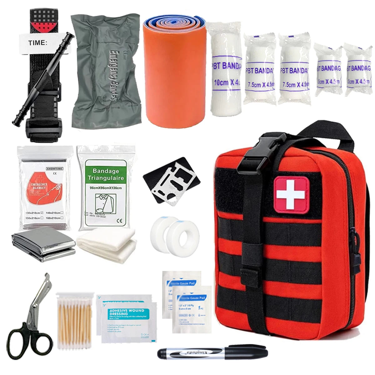 Portable Emergency First Aid Kit
