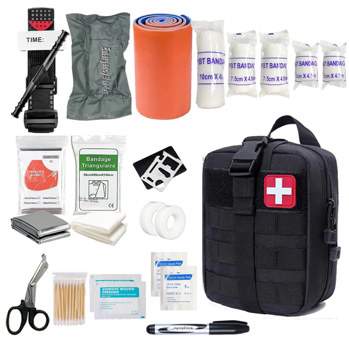 Portable Emergency First Aid Kit