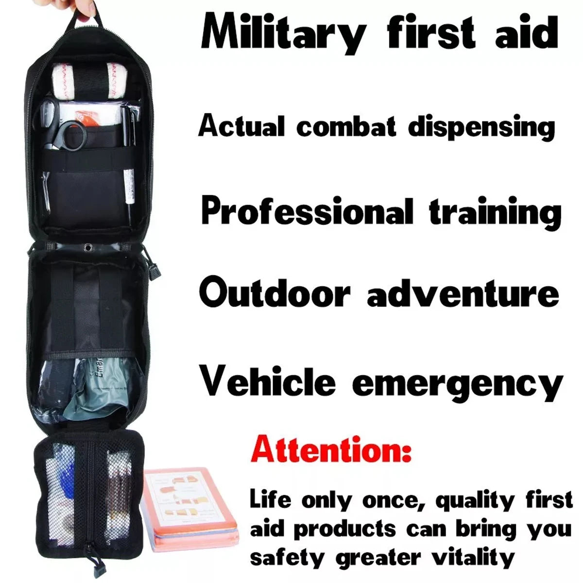 Portable Emergency First Aid Kit