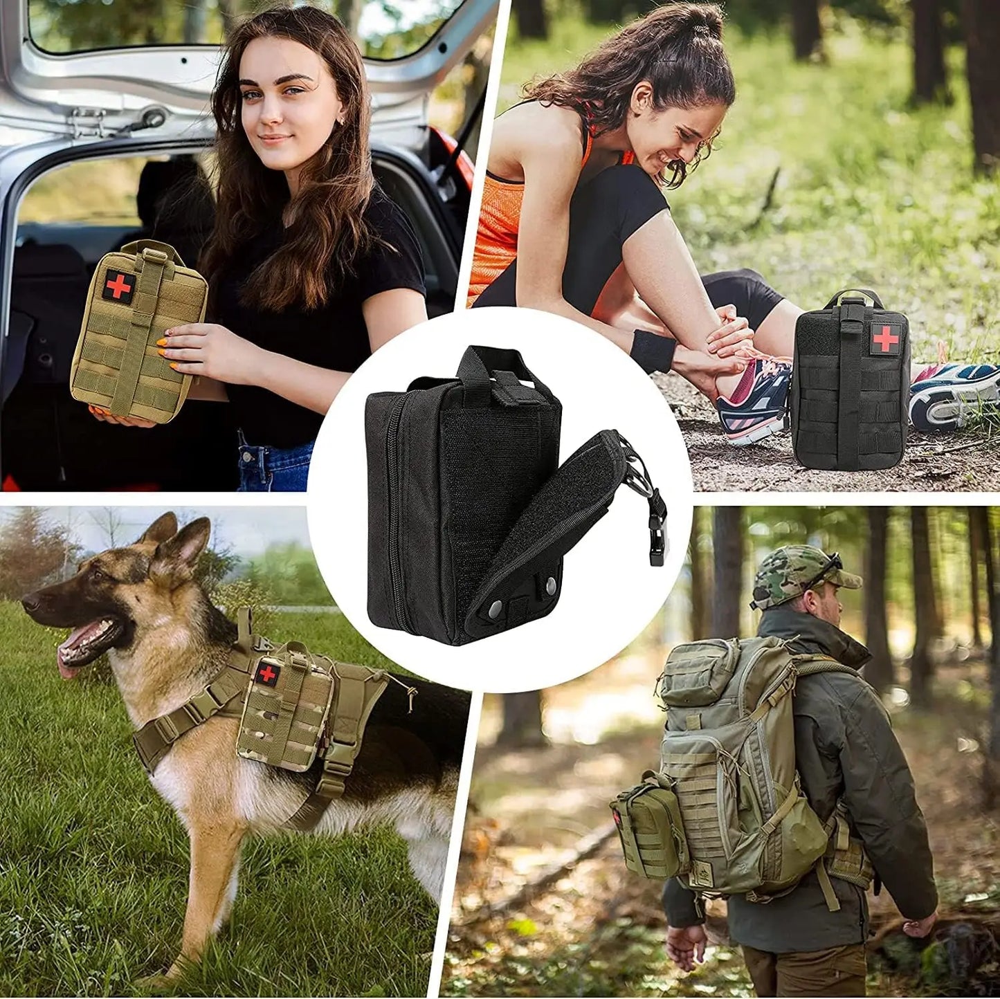 Portable Emergency First Aid Kit