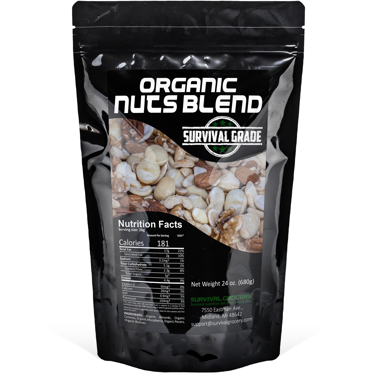 Organic Nuts Blend (24 oz.) - HealU