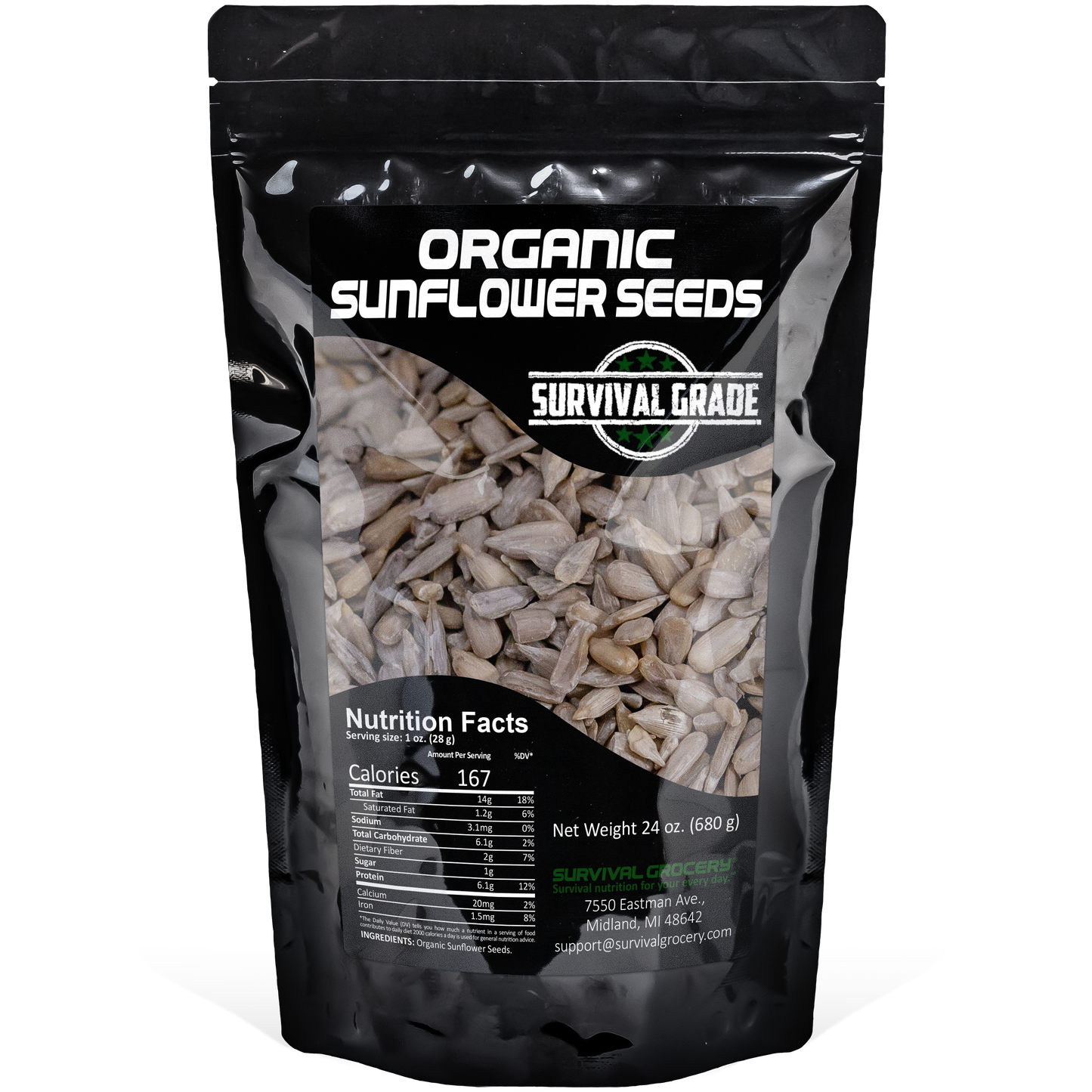 Organic Sunflower Seeds - HealU