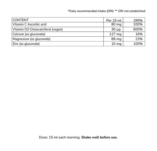 Calcium - Magnesium Advanced Liquid Formula - HealU