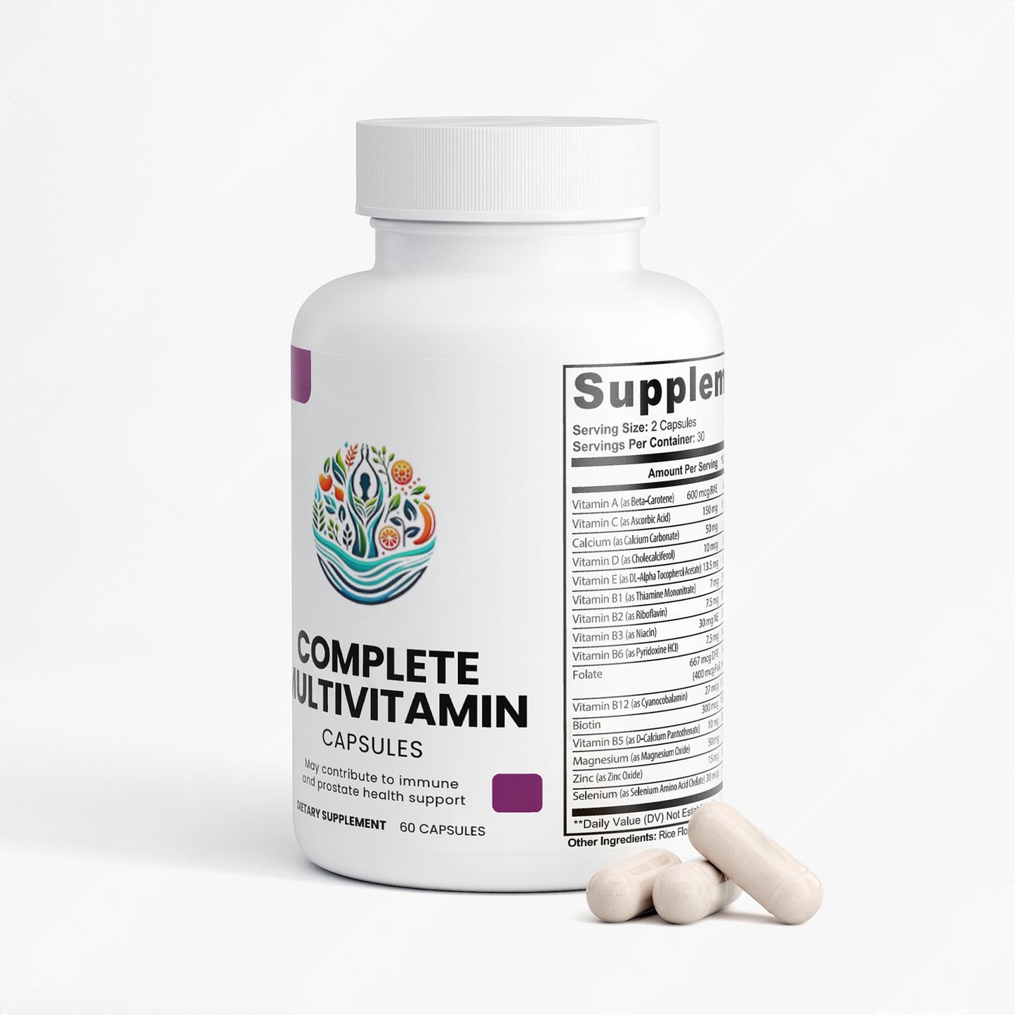 HealU Complete Multivitamin | Daily Vitamins & Antioxidants