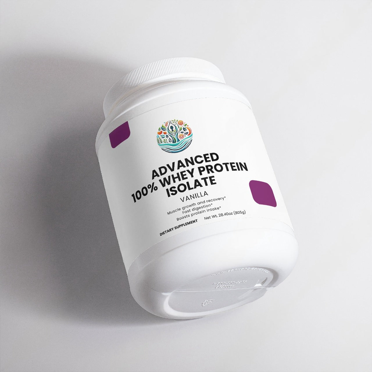 HealU Whey Protein Isolate | Vanilla Flavor Recovery