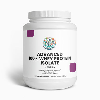 HealU Whey Protein Isolate | Vanilla Flavor Recovery