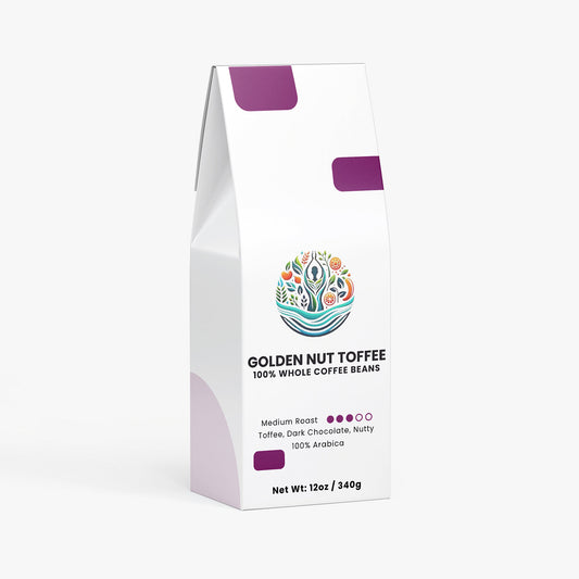 HealU Golden Nut Toffee Coffee (Medium Roast)