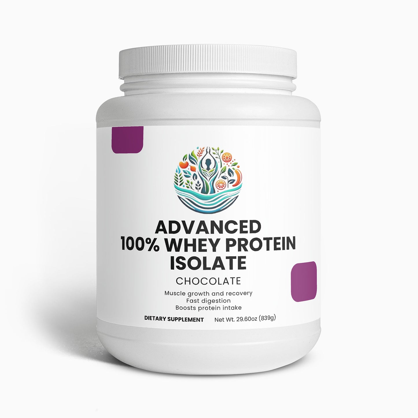 HealU Whey Protein Isolate | Chocolate Flavour