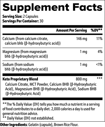 HealU Keto BHB | Ketosis Support & Energy Formula