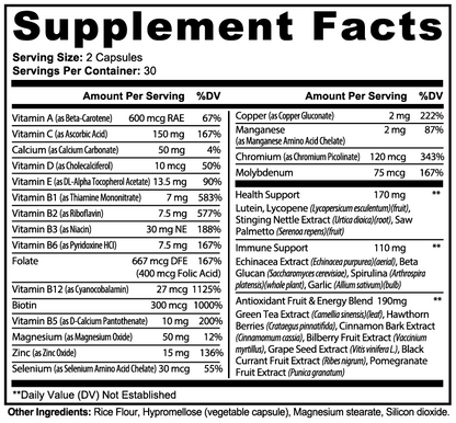 HealU Complete Multivitamin | Daily Vitamins & Antioxidants