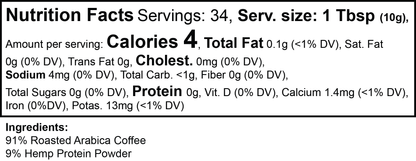 HealU Hemp Harvest Coffee (Medium Roast)