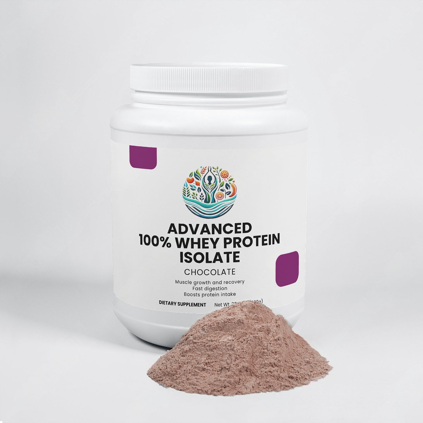 HealU Whey Protein Isolate | Chocolate Flavour