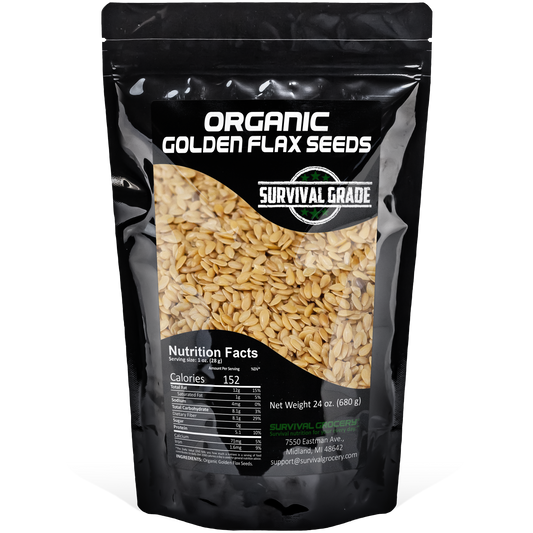 Organic Golden Flax Seeds - HealU