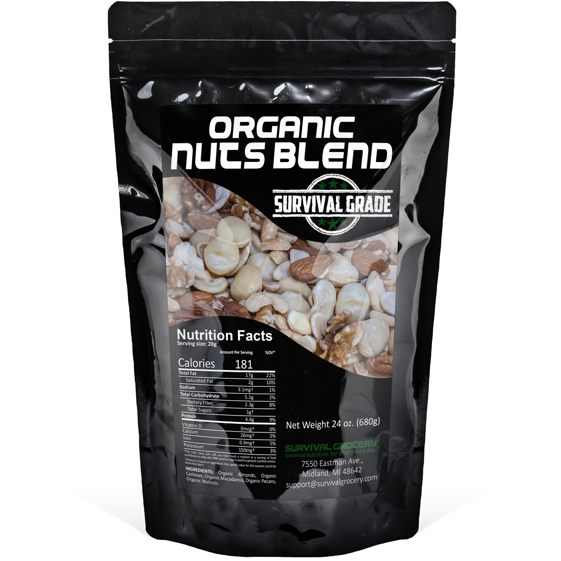 Organic Nuts Blend (24 oz.) - HealU